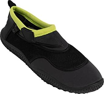 Arena Watershoes, Flip-Flop Unisex-Adulto, Dark_Grey-Lime, 45 EU