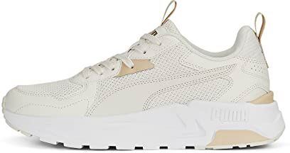 Puma Men Trinity Lite Scarpe da ginnastica, Vapor Gray Granola Gold Beige, 44 EU