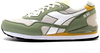 Diadora N.92, Scarpe da ginnastica Uomo, Gray Oat, 42 EU