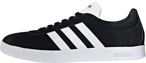 Adidas Vl Court, Sneaker Uomo, Core Black Ftwr White Ftwr White, 38 EU