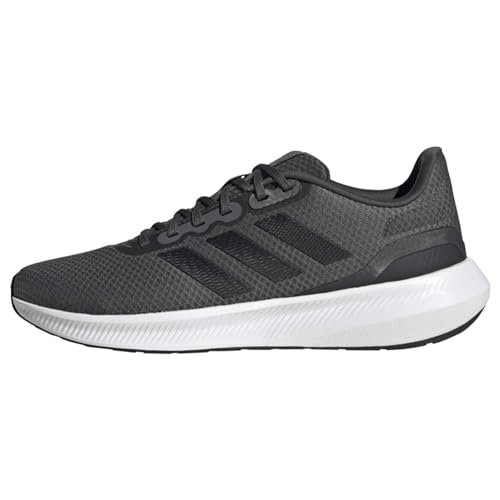 Adidas Runfalcon 3.0 Shoes, Sneaker Uomo, Grey Six Core Black Carbon, 41 1/3 EU
