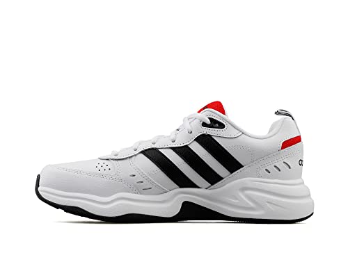 Adidas Strutter Shoes, Sneaker Uomo, Ftwr White Core Black Active Red, 42 EU