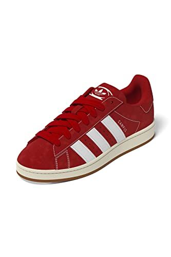 Adidas Sneaker da uomo Low Campus 00s, Better Scarlet Footwear White Off White H03474, 45 1/3 EU