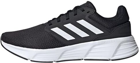 Adidas Galaxy 6, Sneakers Uomo, Core Black Ftwr White Core Black, 43 1/3 EU