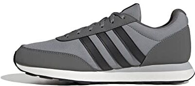 Adidas Run 60s 3.0 Shoes, Sneakers Uomo, Grey Three Core Black Grey Four, 44 EU