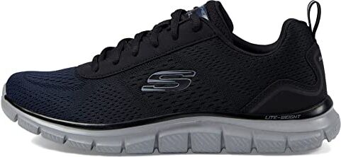 Skechers Track RIPKENT, Sneaker Uomo, Navy Mesh/Black Trim, 41 EU