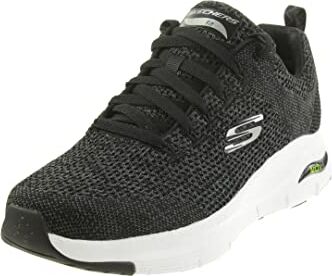 Skechers Arch Fit Paradyme, Scarpe Sportive Uomo, Nero Bianco, 43 EU