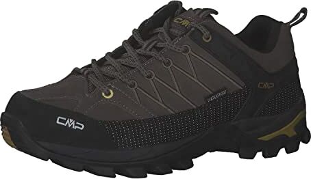 CMP RIGEL LOW TREKKING SHOES WP, Scarpe da Trekking Uomo, Fango, 43 EU