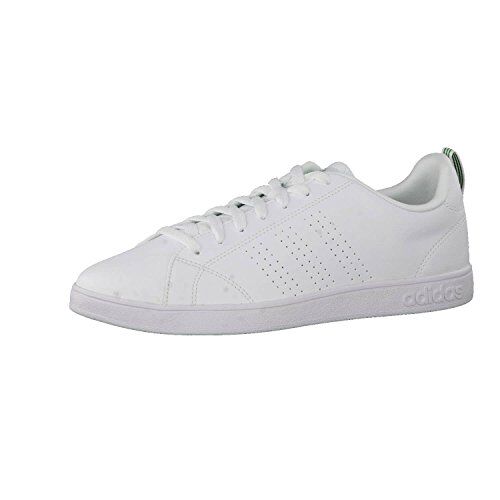 Adidas NEO Advantage Clean VS, Scarpe da Ginnastica Uomo, Bianco (Ftwbla/Verde 000), 45 1/3 EU