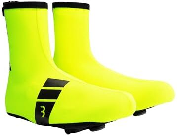 BBB Cycling , HeavyDuty-Copriscarpe per Bici da Corsa Unisex-Adulto, Giallo Fluo, 43/44 EU