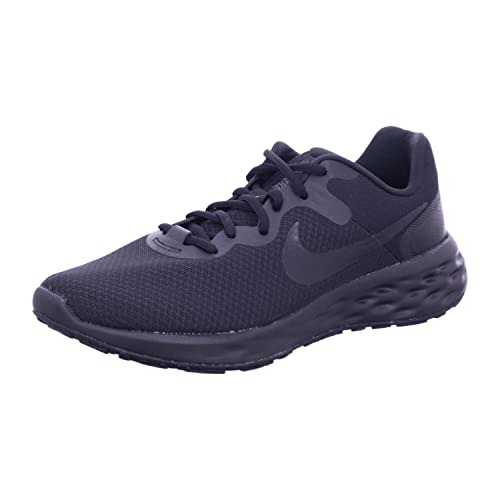 Nike Revolution 6, Scarpe de Gimnastica Uomo, Black Black Dk Smoke Grey, 45.5 EU