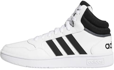 Adidas Hoops 3.0 Mid Classic Vintage Shoes, Sneakers Uomo, Core Black Core Black Ftwr White, 40 2/3 EU