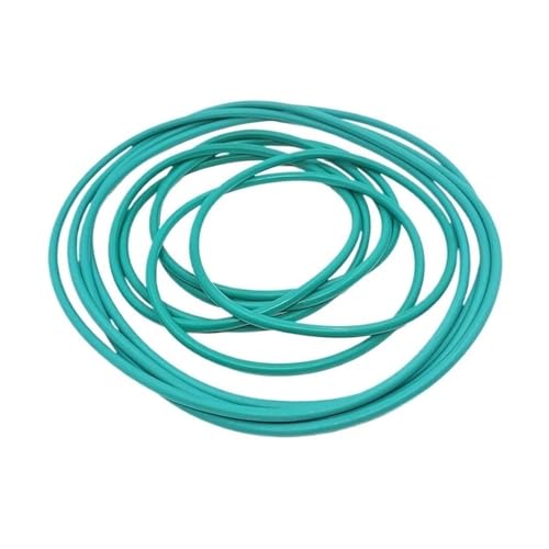 BERWENNY BERWENY 10 pezzi di tenuta O-ring in gomma al fluoro verde OD41/42/43/45/46/47/48/49/50 * 1.9mm diametro del filo FKM O Ring (Color : 10pcs, Size : OD49x1.9mm)