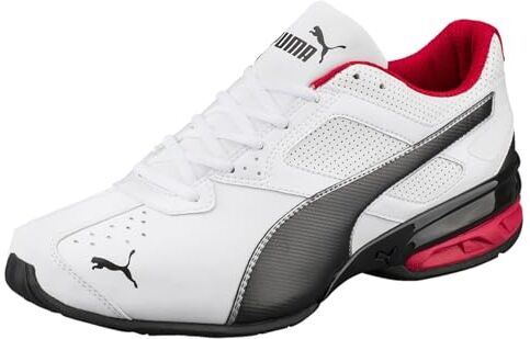 Puma Tazon 6 FM, Scarpe da Running Uomo, White/Black Silver, 44 EU