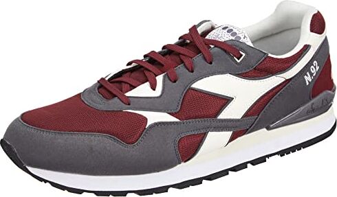 Diadora N.92, Scarpe da ginnastica Uomo, Cordovan Light Gray, 44 EU