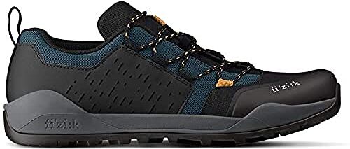 Fizik X2, Scarpe da Bici Unisex Adulto, Teal Blue-Black, 47