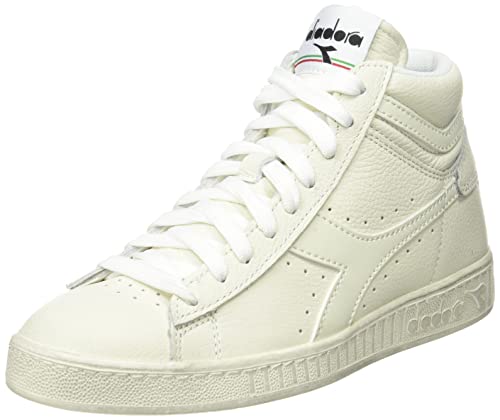 Diadora Game L High Waxed, Sneaker Unisex Adulto, Bianco White White White, 37 EU