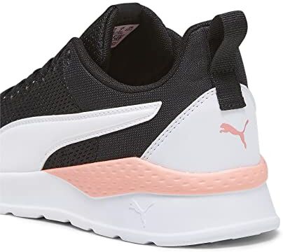 Puma Unisex Anzarun Lite Scarpe da ginnastica,  Black  White Peach Smoothie, 40 EU