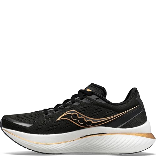 Saucony Piattaforma Endorphin Speed 3 Uomo, Nero Goldstruck, 41 EU