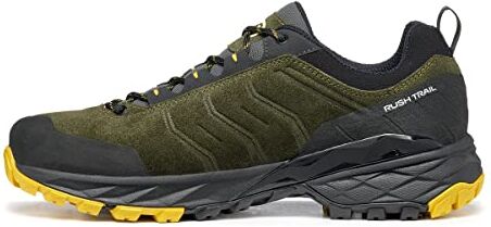 SCARPA Rush GTX Free-Dom, Trail Running Unisex-Adulto, Verde Muschio (Thyme Green), 45 EU