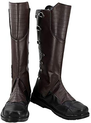 GJBXP Guardiani della Galassia 2 Cosplay Star Lord Peter Quill Shoes Pu Leather Boots Arrivo Custom Made 38