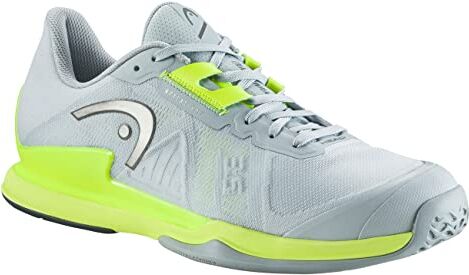 Head Sprint Pro 3.5 Scarpe da Tennis, Uomo, Grigio/Giallo, 47 EU