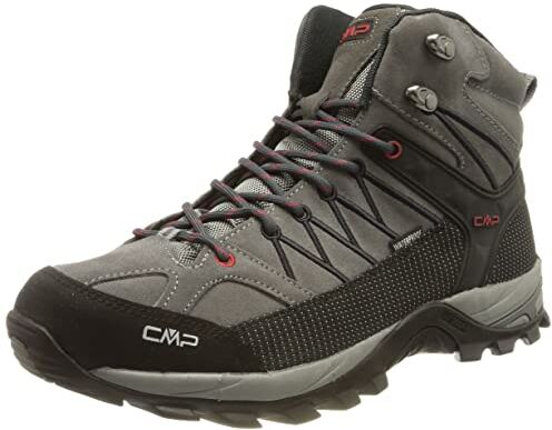 CMP RIGEL MID TREKKING SHOES WP, Scarpe da Trekking Uomo, Graffite-Antracite, 43 EU