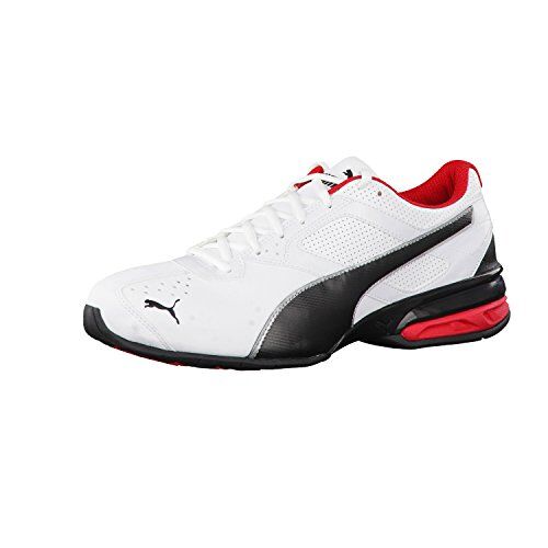 Puma Men Tazon 6 Fm Scarpe da corsa su strada,  White  Black  Silver, 43 EU