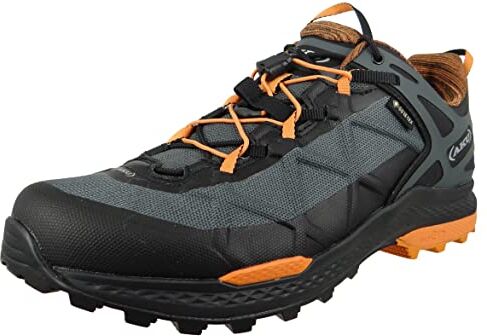 AKU Rocket DFS GTX, Scarpe da Escursionismo Uomo (Black Orange, Numeric_46)