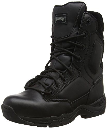 HI-TEC Magnum Viper Pro 8.0 Leather Waterproof, Stivali da Lavoro Unisex – Adulto, Nero (Black 021), 45 EU (11 UK)