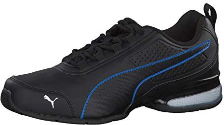 Puma Unisex Adults Leader Vt Sl Road Running Shoes,  Black- White-Indigo Bunting, 47 EU