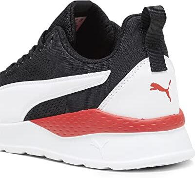 Puma Unisex Anzarun Lite Scarpe da ginnastica,  Black  White For All Time Red, 43 EU