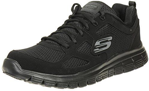 Skechers Burns , Scarpe Uomo, Nero Black 52635 Bbk, 43 EU