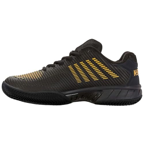 K-Swiss Performance Hypercourt Express 2 HB, Scarpa da Tennis Uomo, Moonless Night/Amber Yellow, 44 EU