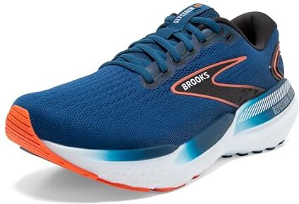 Brooks Glycerin GTS 21, Sneaker Uomo, Nasturzio Nero Opale Blu, 45.5 EU