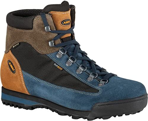 AKU Slope Original GTX, Stivali SENDERISMO Unisex-Adulto, Antracite/Blu, 41.5