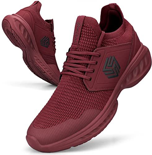 Giniros Sneakers Uomo Scarpe Running Ginnastica Corsa Camminata Leggere Traspiranti Casual Sportive Palestra Trekking Tennis Trail Mesh Basket Comode Confortevole Outdoor Fitness Jogging Lavoro