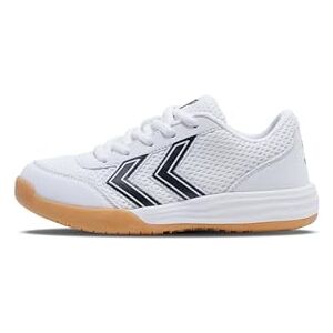 Hummel MULTIPLAY Flex LC JR Scarpe da Ginnastica, White/Black, Hummel MULTIPLAY Flex LC JR Scarpe da Ginnastica, White/Black,