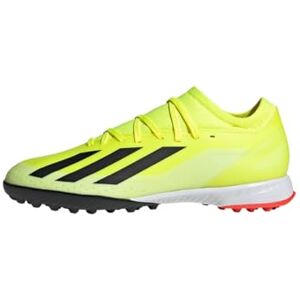 Adidas X Crazyfast League Turf Boots, Scarpe da Calcio Unisex-Adulto, Solar Yellow/Core Black/Cloud White, 48 EU Adidas X Crazyfast League Turf Boots, Scarpe da Calcio Unisex-Adulto, Solar Yellow/Core Black/Cloud White, 48 EU