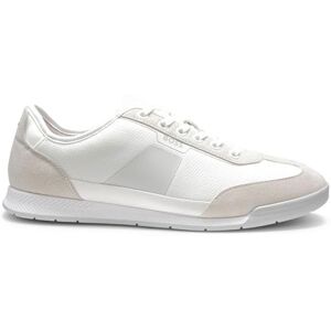 Boss Uomo Nitan_Lowp_txmx 10280114 01 Low Profile Trainers, Bianco, 41 EU Boss Uomo Nitan_Lowp_txmx 10280114 01 Low Profile Trainers, Bianco, 41 EU
