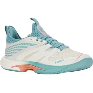 K-Swiss Scarpe da tennis Speed Trac da donna, Blanc De Blanc/Blu Nilo/Fiore del deserto, 38 EU K-Swiss Scarpe da tennis Speed Trac da donna, Blanc De Blanc/Blu Nilo/Fiore del deserto, 38 EU