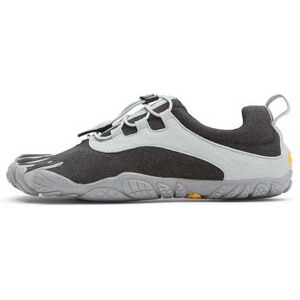 Vibram Scarpe Sportive FiveFingers V-Run Retro-da Ginnastica, Tecniche, Sneaker, Suola Sottile, con Dita-Corsa, Trekking, Yoga, Allenamento, Arrampicata-Nero, Grigio in Nylon, Poliestere, Gomma-Taglia 42 Vibram Scarpe Sportive FiveFingers V-Run Retro-da Ginnastica, Tecniche, Sneaker, Suola Sottile, con Dita-Corsa, Trekking, Yoga, Allenamento, Arrampicata-Nero, Grigio in Nylon, Poliestere, Gomma-Taglia 42