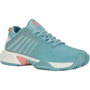 K-Swiss Women's Hypercourt Supreme HB Tennis Shoe, EU, Blanc De Blanc Nile Blue Desert Flower, 40 EU K-Swiss Women's Hypercourt Supreme HB Tennis Shoe, EU, Blanc De Blanc Nile Blue Desert Flower, 40 EU