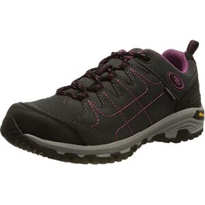 Brütting Mount Shasta Low, Scarpe da Jogging Donna, Grigio, Nero, Rosa, 37 EU Brütting Mount Shasta Low, Scarpe da Jogging Donna, Grigio, Nero, Rosa, 37 EU