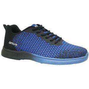 Pyramid Scarpe da Bowling da Uomo Path Lite Senza Cuciture, Nero/Blu Savoia, 42.5 EU Pyramid Scarpe da Bowling da Uomo Path Lite Senza Cuciture, Nero/Blu Savoia, 42.5 EU