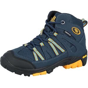Brütting Ohio High, Scarpe da Arrampicata Alta, Unisex Bambini e ragazzi, Blu Arancione, 28 EU Brütting Ohio High, Scarpe da Arrampicata Alta, Unisex Bambini e ragazzi, Blu Arancione, 28 EU