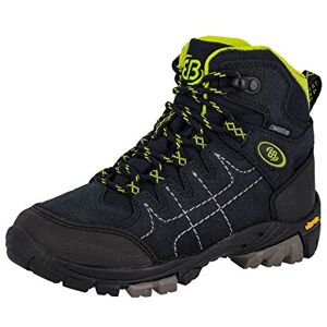 Brütting Mount Shasta Kids Hi, Scarpe da Arrampicata Alta Unisex Bambini, Blu (Marino/Limone), 34 EU Brütting Mount Shasta Kids Hi, Scarpe da Arrampicata Alta Unisex Bambini, Blu (Marino/Limone), 34 EU