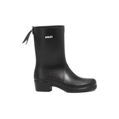 Aigle Women's Myrica Mid Rain Boot, Nero, 39 EU Aigle Women's Myrica Mid Rain Boot, Nero, 39 EU