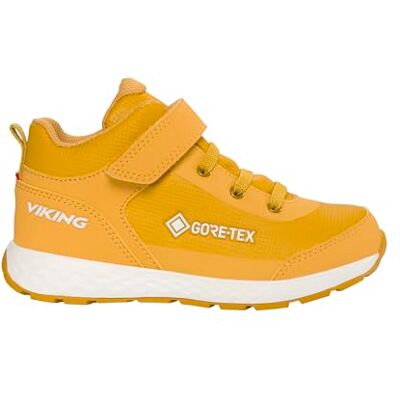 Viking Unisex Kids Fun Mid GTX 1vWalking Shoe, Senape, 26 EU Viking Unisex Kids Fun Mid GTX 1vWalking Shoe, Senape, 26 EU