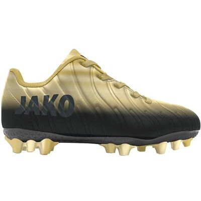 JAKO J-SFG Sweeper, Scarpe da Calcio Unisex-Adulto, Jet Black Rich Gold, 43 EU JAKO J-SFG Sweeper, Scarpe da Calcio Unisex-Adulto, Jet Black Rich Gold, 43 EU